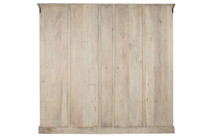 Estantería Madera 204X38X196 Tallada Artesanal