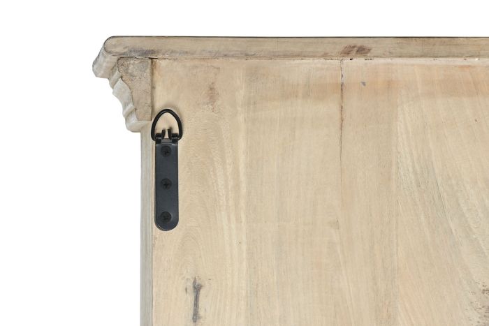 Estantería Madera 204X38X196 Tallada Artesanal