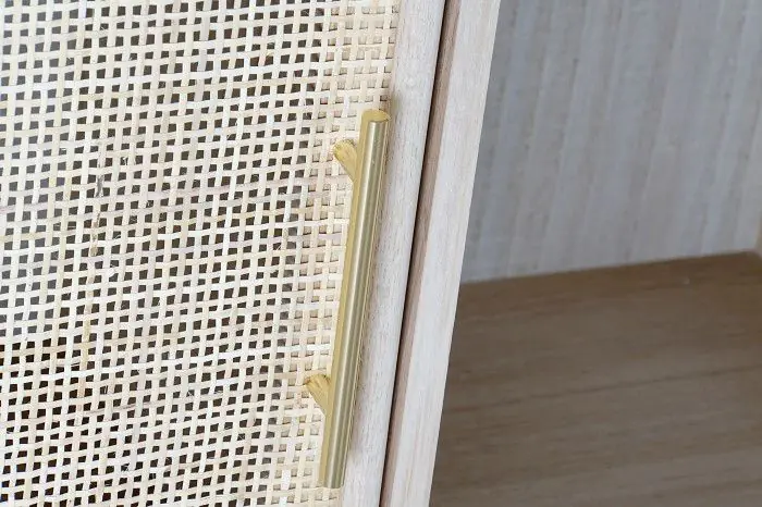 Estantería Rejilla Madera Paulownia 90X37X189 Cm