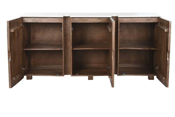 Aparador Madera Mango Mármol, 162'5X47X76