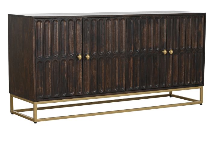 Aparador Relieve Madera Metal