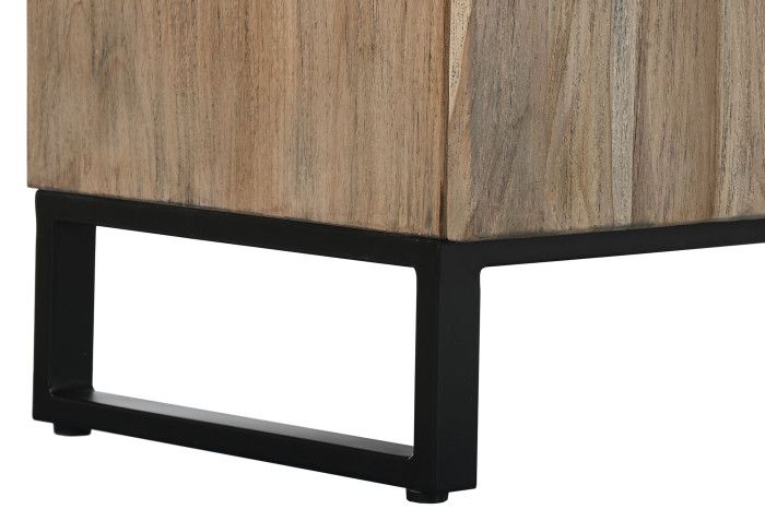 Aparador Madera Envejecido 4 Puertas, 180 Cm