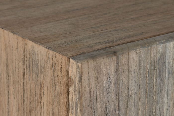Aparador Madera Envejecido 4 Puertas, 180 Cm