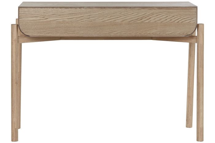 Consola Madera Abeto Ratán, 108X40X77 Cm