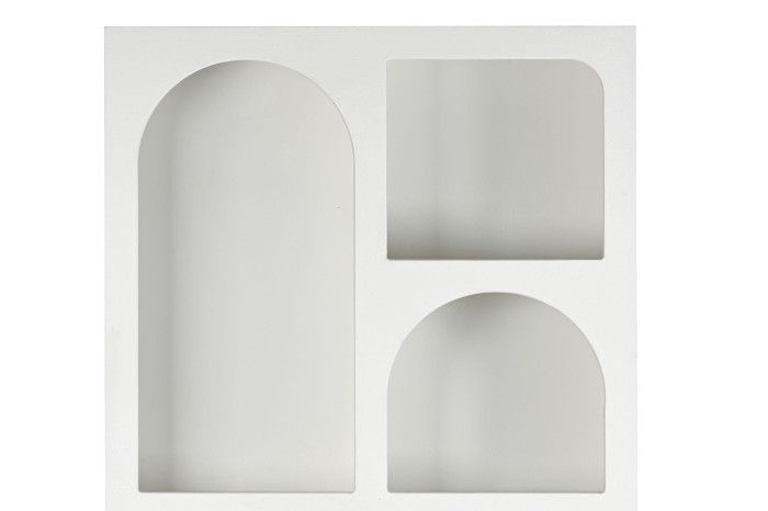 Estantería Minimalista Blanco 80X26X180 Cm