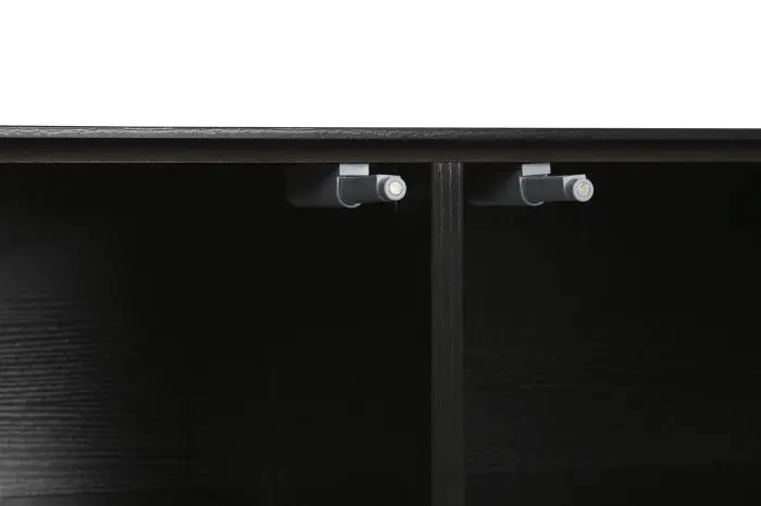 Mueble TV Rombos Negro, 161'2X40X45'5 Cm
