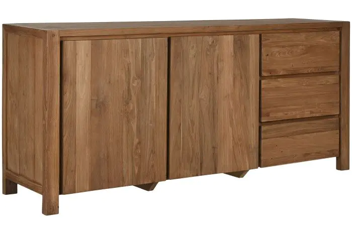 Aparador Madera Teca Natural 180X45X80