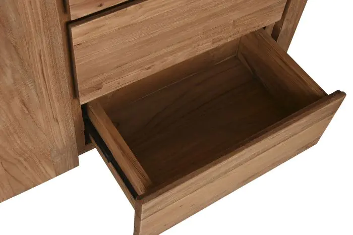 Aparador Madera Teca Natural 180X45X80