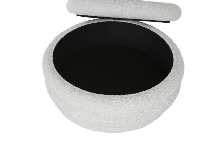 Mesa Centro Poliéster 79X79X38 Tapa Blanco