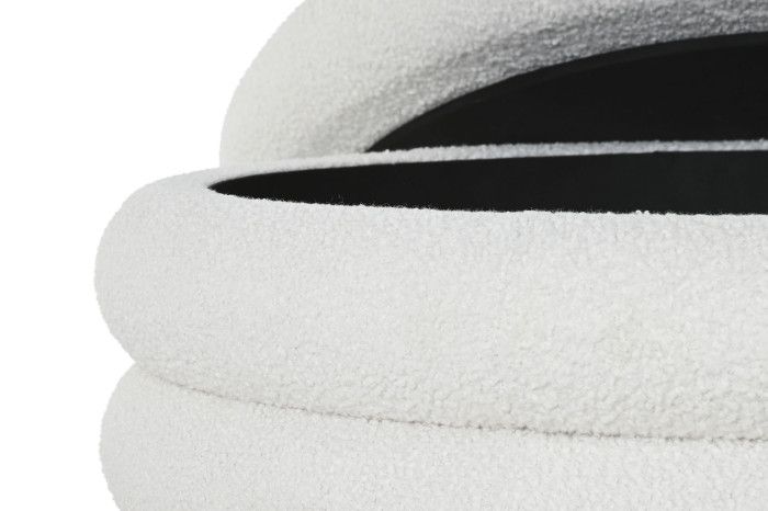 Mesa Centro Poliéster 79X79X38 Tapa Blanco