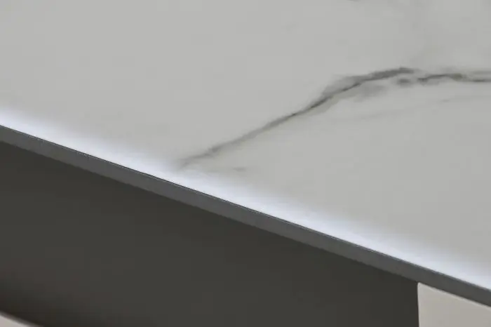 Mueble TV Mármol Acero Beige, 220X42X41'5 Cm
