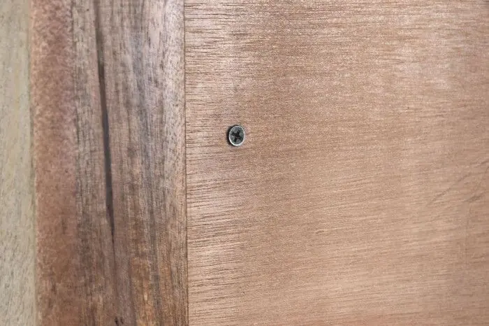 Armario Doble Tallado Blanco Madera Mango Metal, 180 Cm