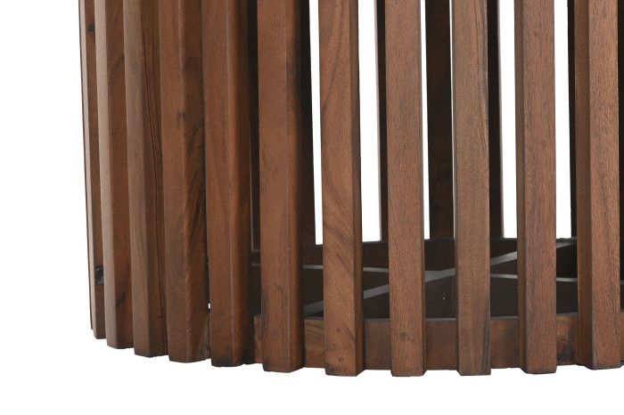 Mesa Comedor Terrazo Madera Acacia, Ø130 Cm