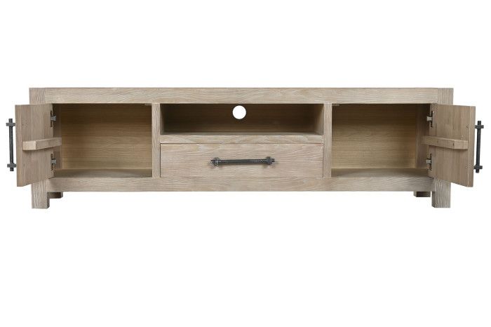 Mueble TV Madera Hevea, 180 Cm