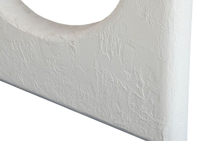 Mesa Comedor Madera Reciclada Mango Blanco Metal, 200'5 Cm