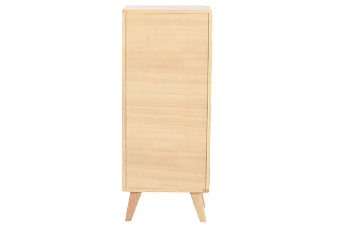 Cajonera Relieves Madera Hevea 40X30X98 Cm