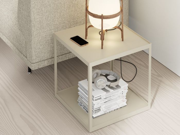 Mesa Auxiliar Kub Cristal