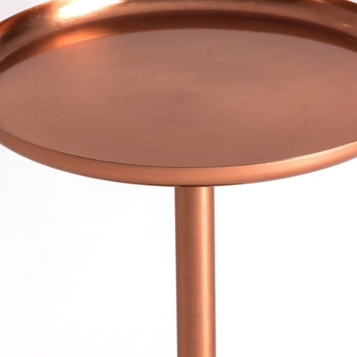 Mesa Auxiliar Art Decó Cobre Mármol