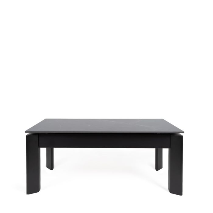 Mesa Centro Elevable Oliver Gris Negro