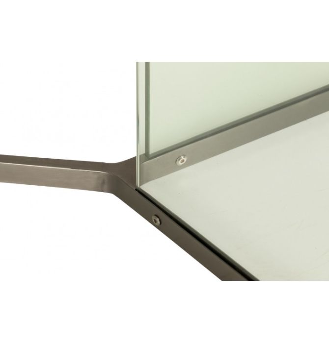 Mesa Comedor Mármol Cristal Nakin 200X100X75 Cm