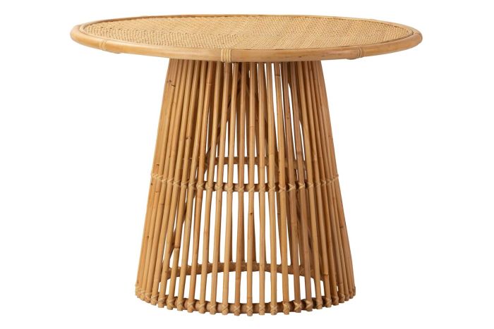 Mesa comedor bambú natural