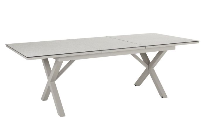Mesa Comedor Hillmond Terrazo Aluminio 