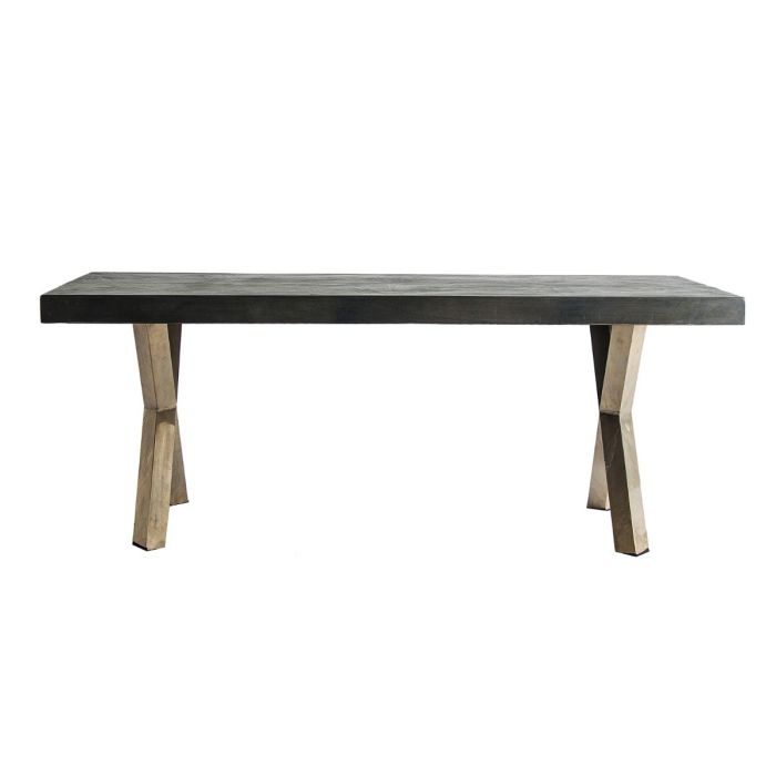Mesa Comedor Art decó Metal Oro Viejo