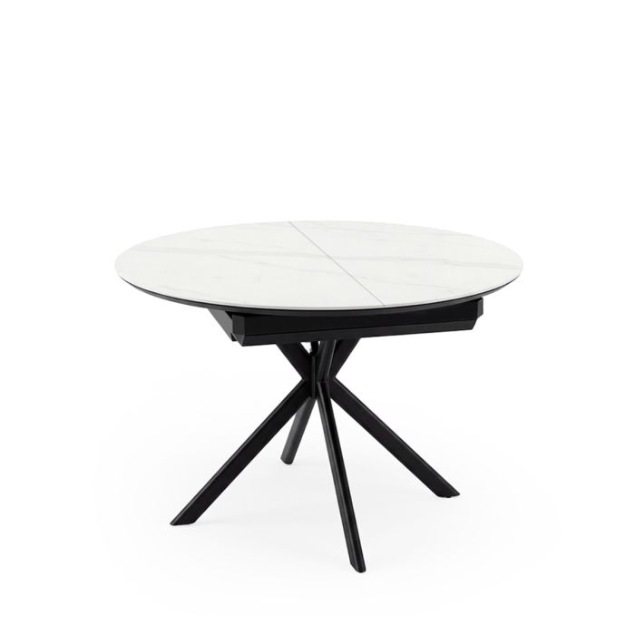 Mesa Extensible Suvi Blanco/Negro