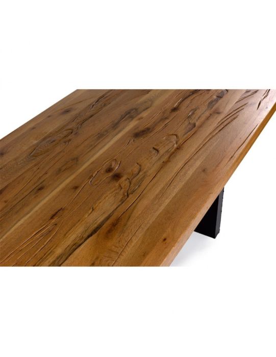 Mesa Comedor Madera Roble Natural, 260 Cm