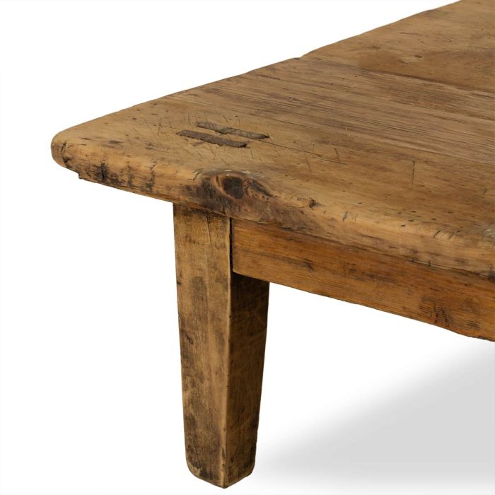Mesa Centro Madera Pino Natural, 78 Cm