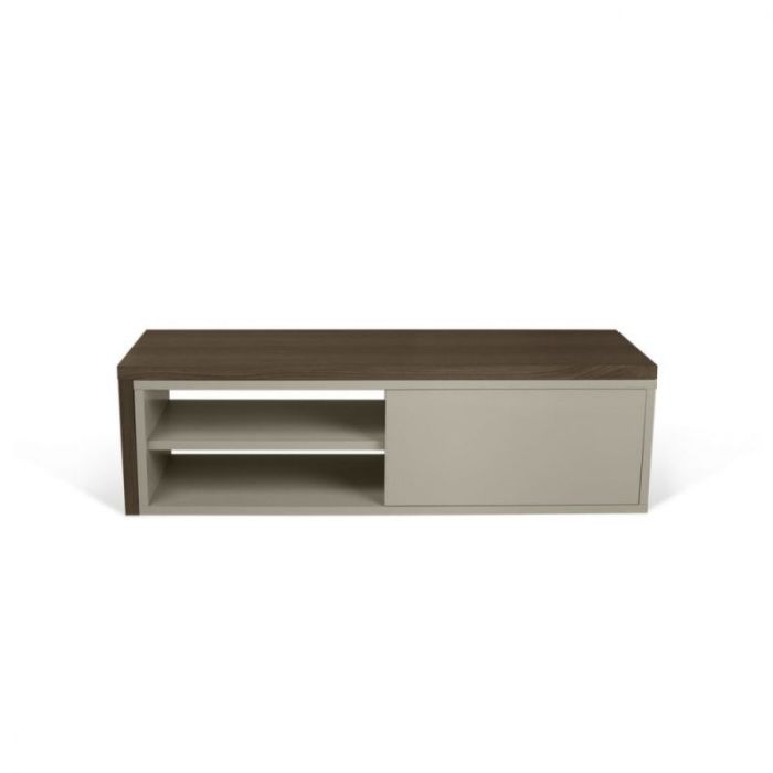 Mueble TV Move Nogal Flexible, 110/203 Cm