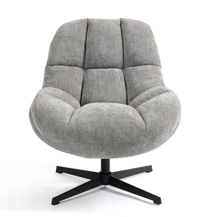 Sillón Giratorio Moltó Gris