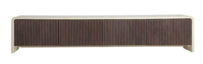 Mueble TV Milhar madera marrón 4 puertas