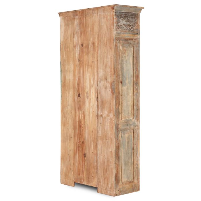 Armario Rústico Artesanal Madera Antigua, 99 Cm