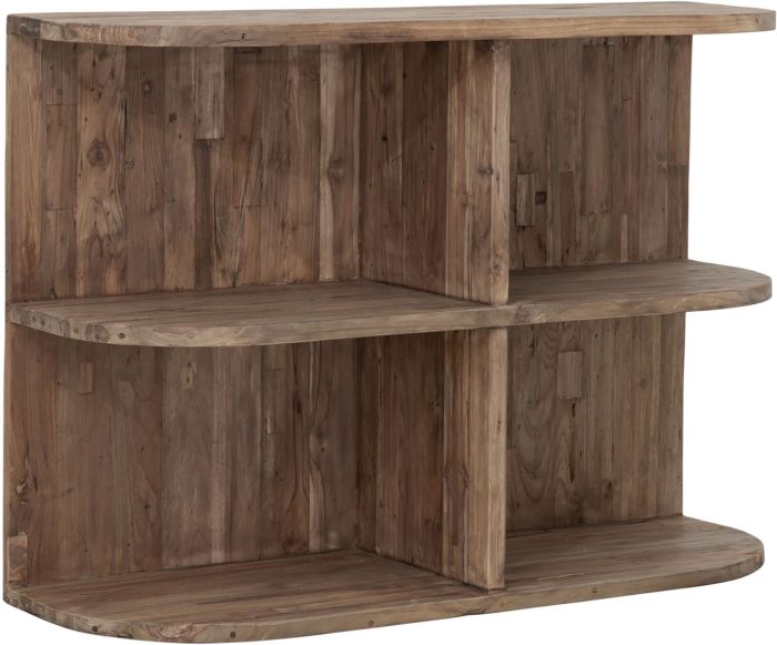 Mueble auxiliar en madera de teca natural 120 cm