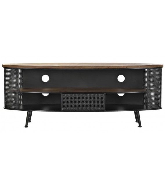 Mueble de TV Estilo Industrial, 150 Cm
