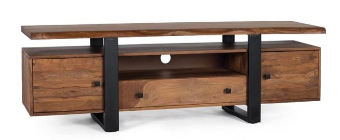 Mueble TV Madera Metal