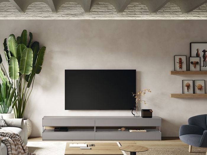 Mueble TV Cajones Laminados Lisos Addliving