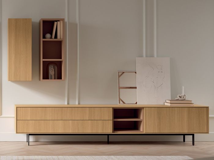Mueble TV Madera Natur 01