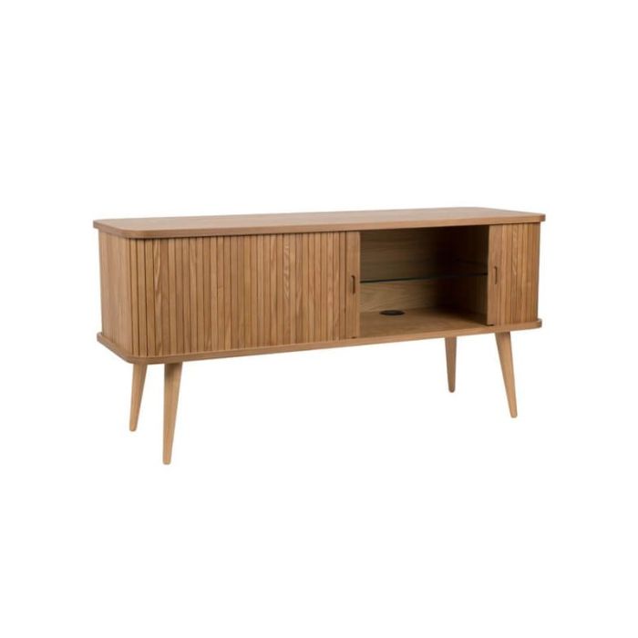 Mueble de TV Barbier Madera Natural, 120 Cm
