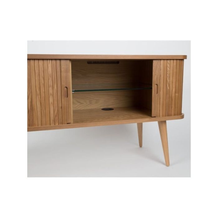 Mueble de TV Barbier Madera Natural, 120 Cm