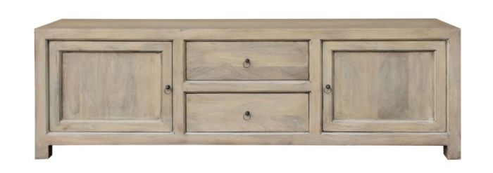 Mueble TV Rustic Madera Mango, 180 Cm