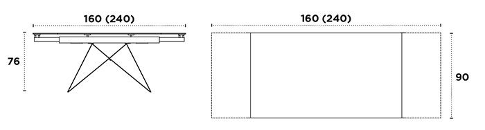 Mesa Comedor Extensible