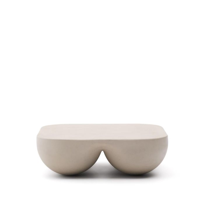 Mesa Centro Polystone Gris, 100 Cm