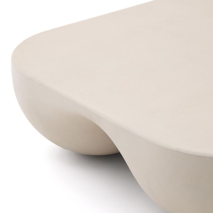 Mesa Centro Polystone Gris, 100 Cm