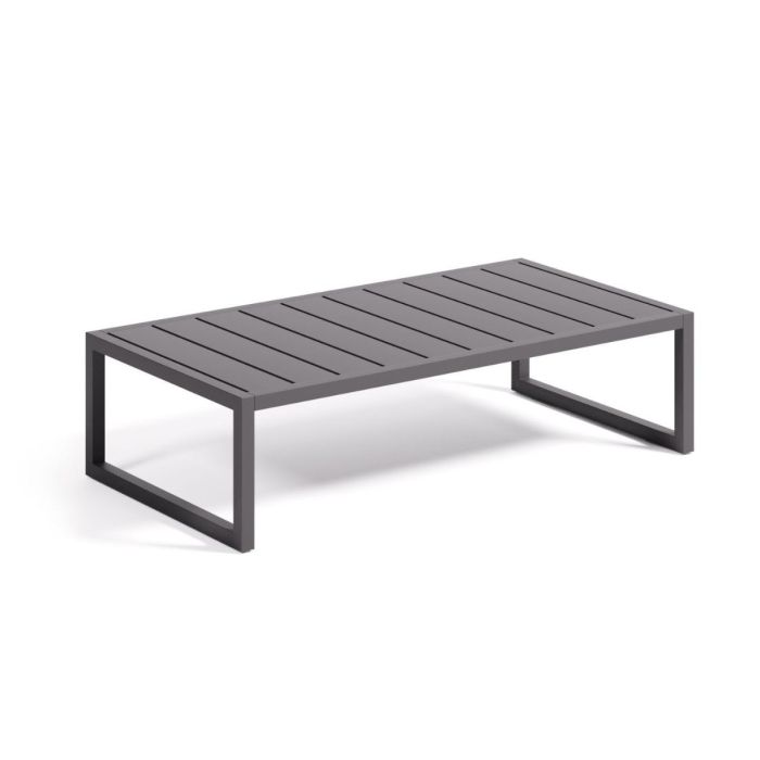 Mesa Auxiliar Comova Rectangular Exterior Estilo Nórdico-Moderno, 114 Cm