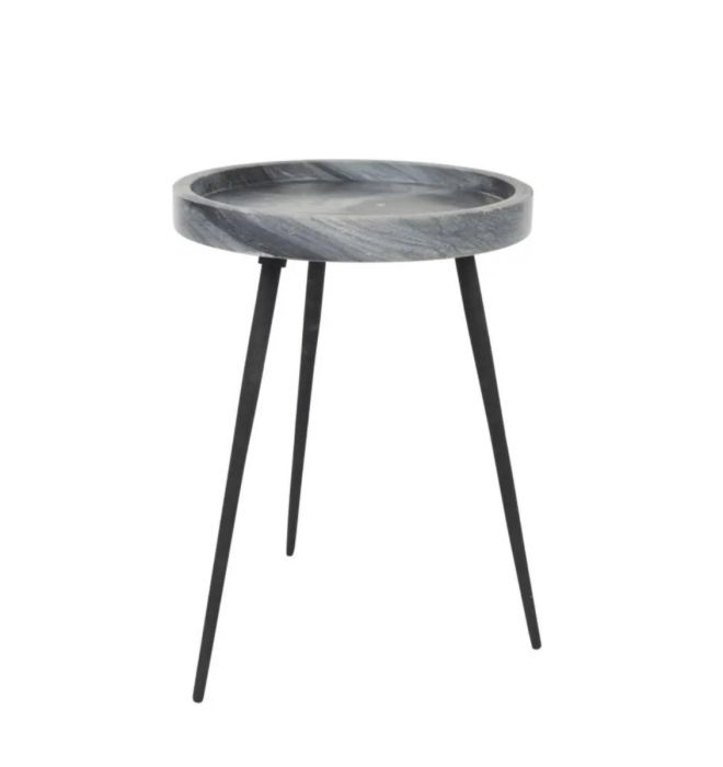 Mesa Auxiliar Karrara Gris