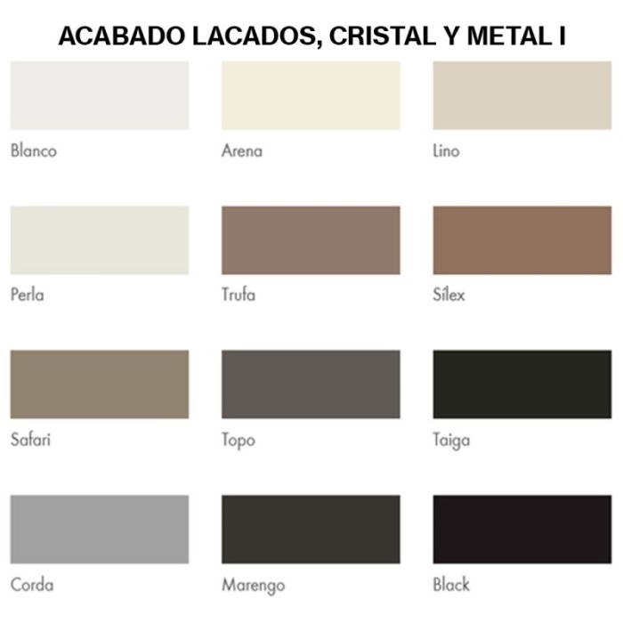 Composición de Salón Moderno Lacado Cuarzo Mate Roble, 360 Cm