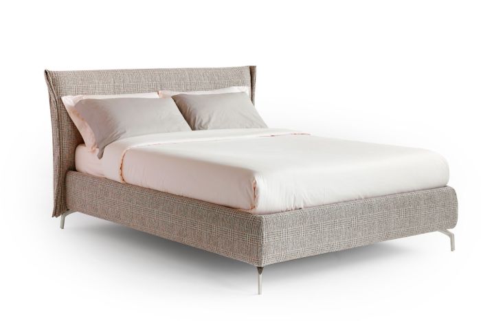 Cama Tapizada Rosa Japonés