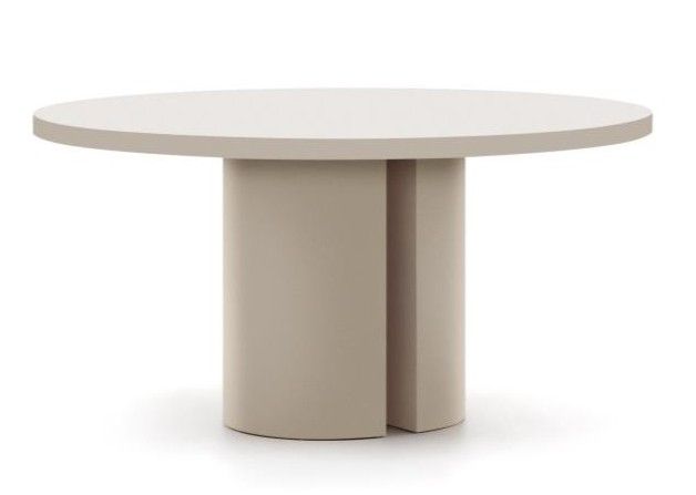 Mesa Comedor Redonda Nealy Blanco